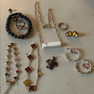 Elegant Multicolor Women's Jewelry Set bundle